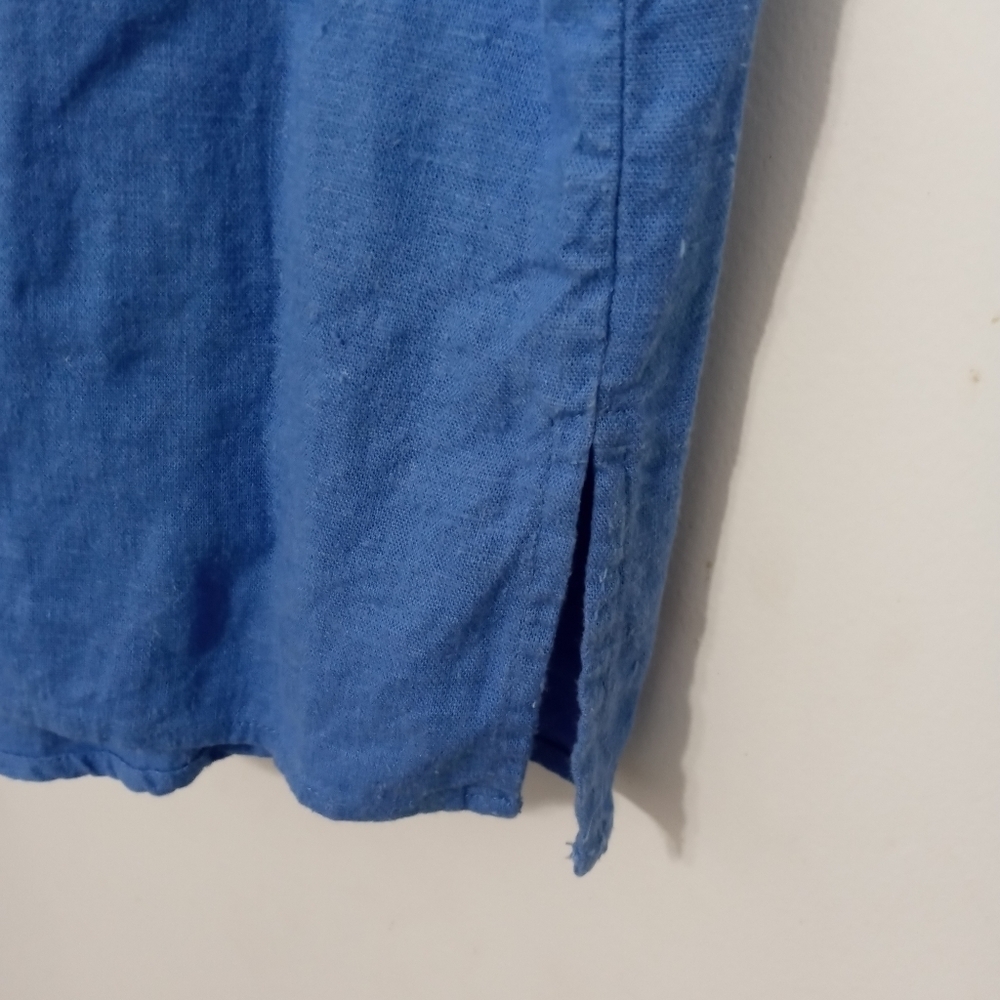 Quacker Factory Button Down Embroidered Ocean The… - image 8